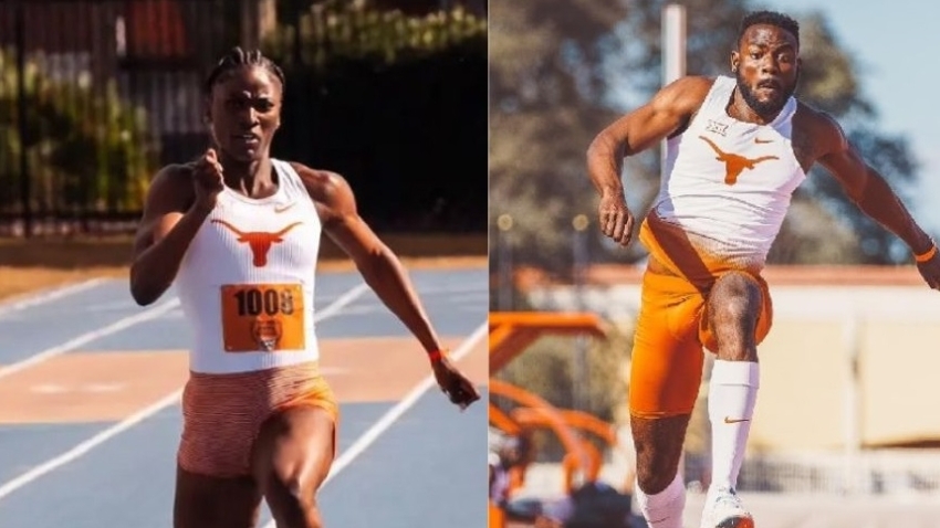 Alfred continues winning ways with 10.95s 100m run at Texas Invitational, O&#039;Brien Wasome dominates triple jump