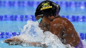 Atkinson finishes third in 100m Breaststroke, fails to progress to semifinals