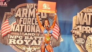 Fitness Athlete Avernell Modest Secures Pro Card with Stunning Victory at Ben Weider Natural Pro/Am