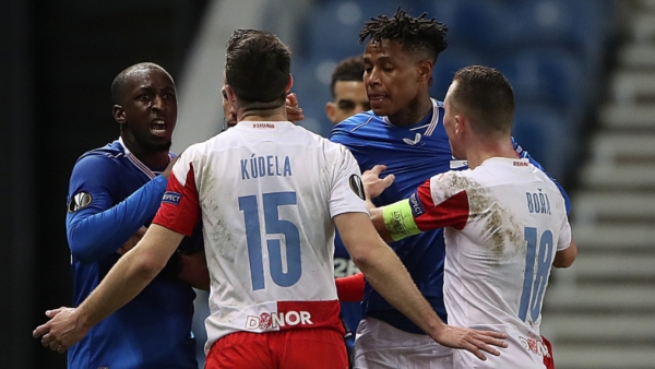 Slavia Prague ultras target Rangers star Glen Kamara with