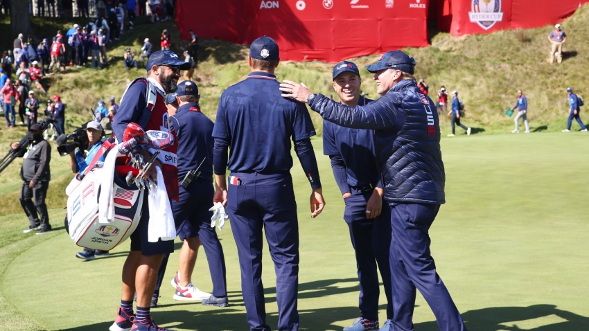 Ryder Cup: United States dominate foursomes again to take historic lead