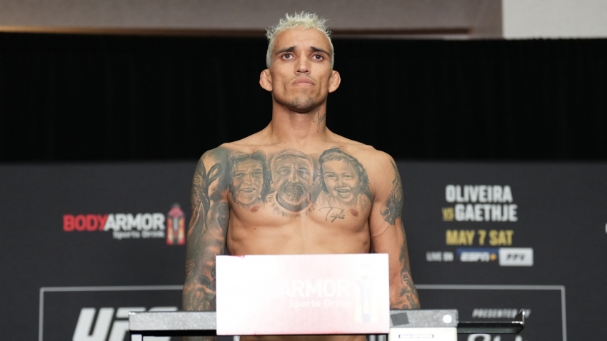 UFC 274: Charles Oliveira stripped of title before Justin Gaethje bout after missing weight
