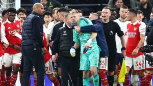 PFA slams &#039;completely unacceptable&#039; incident as Tottenham fan appears to kick Arsenal&#039;s Ramsdale