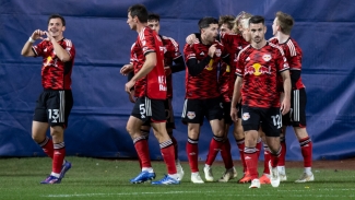 Red Bulls win New York derby as Seattle knock out Los Angeles FC