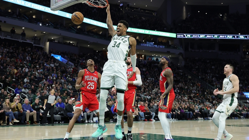 Giannis Antetokounmpo - 2019 NBA All-Star Game - Team Giannis - Locker Room  Nameplate - Game-High 38 Points - Recorded a Double-Double -1st Half Only