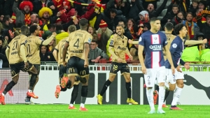 Lens 3-1 Paris Saint-Germain: Ligue 1 champions handed first loss of the season by title rivals