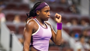 Gauff sees off Burel on return in China