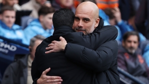 It’s not in our hands – Pep Guardiola says Liverpool now favourites for title