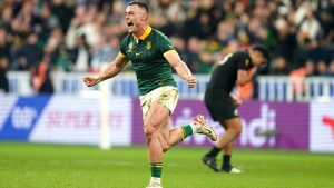 South Africa edge New Zealand to win Rugby World Cup for record fourth time