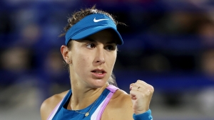 Bencic wins inaugural Abu Dhabi Open title after saving three championship points