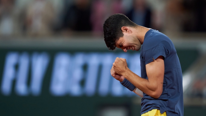 Alcaraz sets up Sinner showdown in French Open semi-finals after dismantling Tsitsipas
