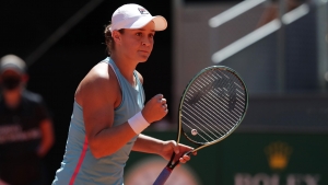Barty stays red hot on clay to set up Badosa rematch
