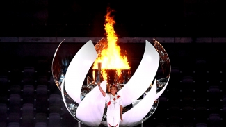 Tokyo Olympics: Naomi Osaka lights cauldron to mark opening of Games