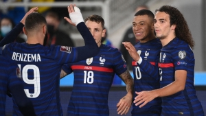Finland 0-2 France: Benzema and Mbappe dash hosts&#039; play-off hopes
