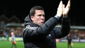 Gary Caldwell relieved as Exeter end winless run by beating 10-man Shrewsbury