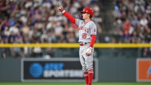 Angels score 13 runs in 3rd inning, set multiple records in 25-1 rout of Rockies