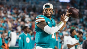 Dolphins quarterback Tagovailoa expected to return next weekend