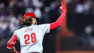 Phillies clinch playoff spot, close in on NL East crown