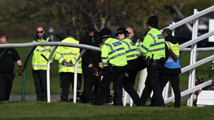 Grand National: Police arrest 118 at Aintree after protest from animal rights campaigners as another horse dies