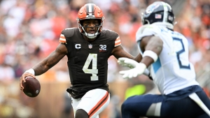 Browns quarterback Watson out with shoulder injury