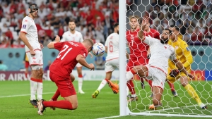 Denmark 0-0 Tunisia: Cornelius miss sees spoils shared in Group D opener