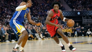 Raptors defensive ace Anunoby out at least four more games with wrist injury
