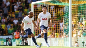 Norwich City 0-5 Tottenham: Son and Kulusevski hit braces as Spurs book Champions League spot