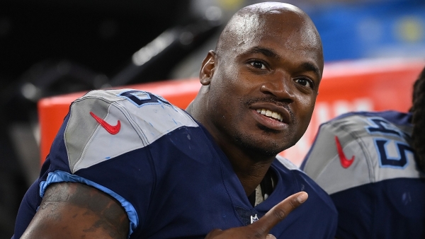 Titans waive 2012 NFL MVP Adrian Peterson after 3 games