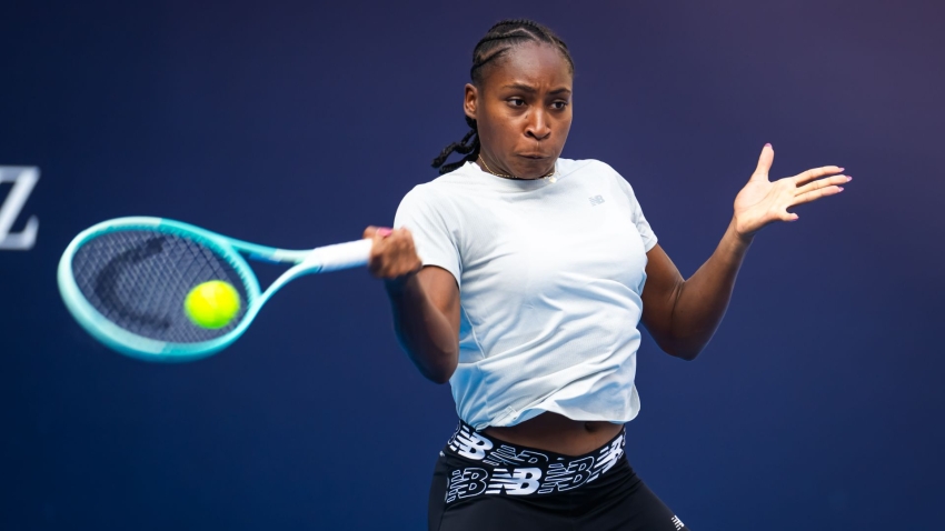 Gauff focused on serving up goods under new coach Daly