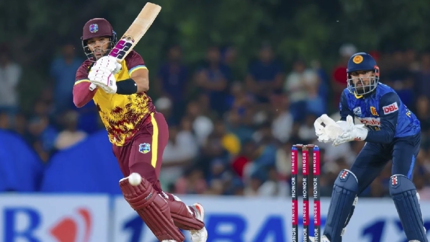 Brandon King and Evin Lewis lead West Indies to comfortable five-wicket win over Sri Lanka in first T20I