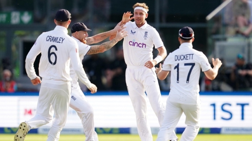 Stuart Broad ignites England’s first Test victory hopes with key double strike