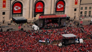 One dead and more than 20 injured in shooting near Kansas City Chiefs parade