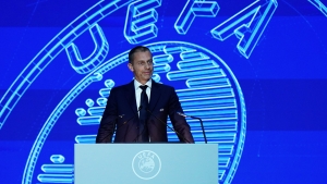 Ceferin re-elected for third term as UEFA president