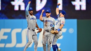 MLB: Royals beat slumping Guardians again to tie for AL Central lead