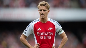 Arteta confirms Arsenal captain Odegaard out &#039;for a while&#039; with ankle injury