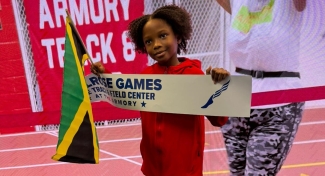 Millrose Games&#039; &#039;fastest girl in the world&#039;, Bella Brown