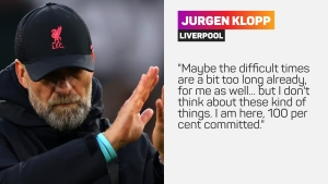 Klopp &#039;100 per cent committed&#039; to rebuilding Liverpool