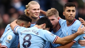 Stones says Man City &#039;are champions for a reason&#039; after Haaland-inspired win over Wolves