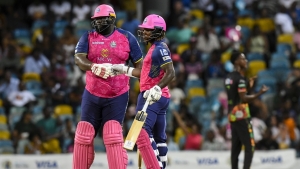 Rahkeem Cornwall plunders 45-ball 100 as Royals pull off remarkable eight-wicket victory over Patriots