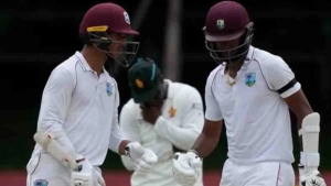 Brathwaite and Chanderpaul shatter 32-year-old opening partnership record held by Greenidge and Haynes