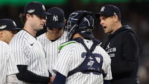 Cole surprised by Boone&#039;s early call to pull him in Yankees&#039; loss to Astros
