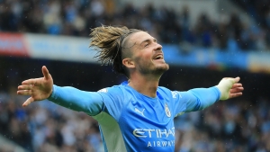 Manchester City 5-0 Norwich City: Grealish on target as champions get off the mark