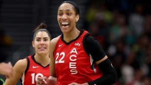 Aces star Wilson unanimously selected as WNBA MVP