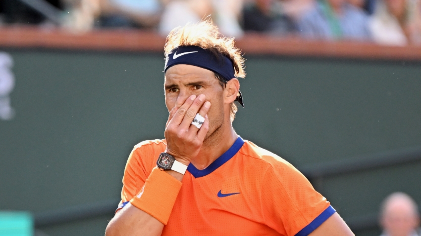 Nadal to miss four to six weeks with rib injury