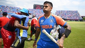 Suryakumar leads India into T20 World Cup Super 8s past spirited States