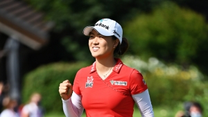 Minjee Lee wins Evian Championship with record-equalling comeback