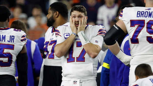 Josh Allen says no hard feelings after intense Bills practice