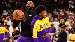 LeBron James: Playing with son Bronny &#039;means everything&#039;