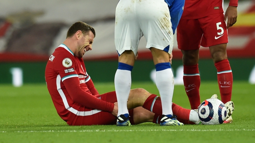 Liverpool boss Klopp: Losing Henderson to injury a massive blow
