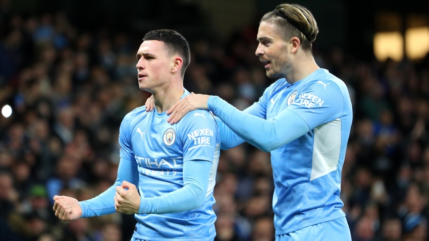 Grealish and Foden start on Manchester City bench again for Leicester clash